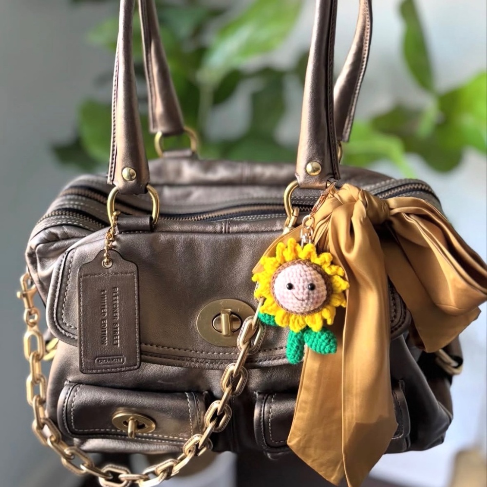 Coach bleecker street Peyton metallic